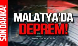 Malatya'da 4,6 büyüklüğünde deprem!