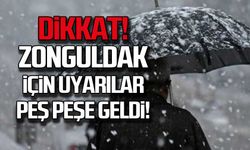 Meteoroloji uyardı! Zonguldak için turuncu alarm verildi!