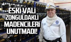 Eski vali Zonguldaklı madencileri unutmadı!