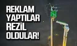 Reklam yayınlayan Enerji-Sa Zonguldak'ta yine rezil oldu!