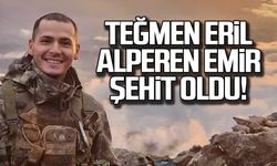Teğmen Eril Alperen Emir şehit oldu!