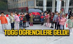 Zonguldak'ta öğrencilerin togg heyecanı!