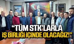 Harun Akın Trabzonlular Derneği’ni ziyaretinde konuştu!