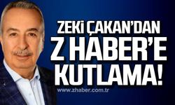 Zeki Çakan'dan  Z HABER'e kutlama!