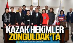 Kazak hekimler Zonguldak'ta