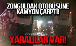 Zonguldak İstanbul otobüsüne kamyon çarptı çok sayıda yaralı var!