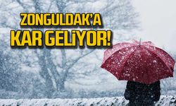 Meteoroloji uyardı! Zonguldak, Bartın ve Düzce'ye kar geliyor!