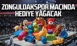 Zonguldakspor maçında depremzede çocuklara hediye yağacak!