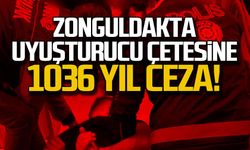 Zonguldak'ta uyuşturucu çetesine 1036 yıl ceza!