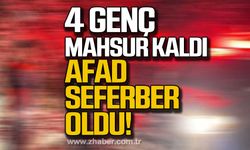 Zonguldak'ta kaybolan 4 genci AFAD kurtardı!