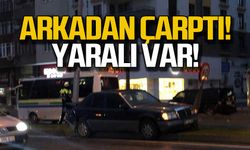 Arkadan çarptı! Yaralı var!