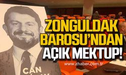 Zonguldak Barosu'ndan açık mektup!