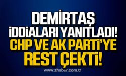 Demirtaş iddiaları yanıtladı CHP ve Ak Parti’ye rest çekti!