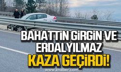 Bahattin Girgin ve Erdal Yılmaz trafik kazası geçirdi!