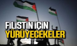Zonguldak'ta Filistin için yürüyecekler