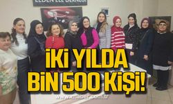 İki yılda bin 500 kişiye umut oldular!