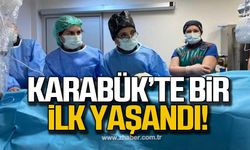 Karabük'te yapılan operasyonla bir ilk yaşandı!