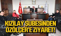 Türk Kızılayı Zonguldak Şubesinden Rektör Özölçer'e Ziyaret!