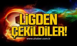 Ligden çekildiler!