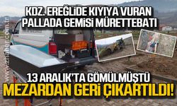 Ukraynalı gemicinin mezarı açıldı!