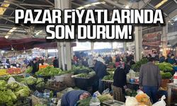 Zonguldak'ta pazar fiyatlarında son durum!