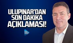 Zonguldak Belediyesi için aday gösterilmeyen Özcan Ulupınar ne dedi?