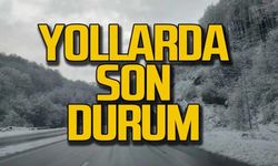 Zonguldak Valiliği açıkladı! Yollarda son durum!