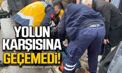 Zonguldak'ta yayaya otomobil çarptı!