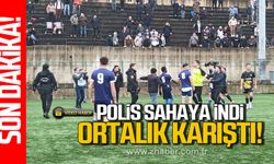 Zonguldak'ta amatör maçta ortalık karıştı!