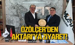 Rektör Özölçer'den MÜSİAD Başkanı Aktarı’ya ziyaret!