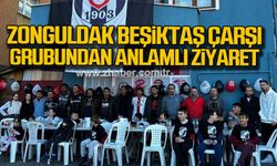 Zonguldak Beşiktaş Çarşı Grubundan anlamlı ziyaret!