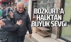 Çetin Bozkurt'a halktan büyük sevgi!