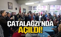 Çatalağzı’nda MHP seçmen iletişim merkezi açıldı