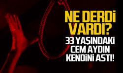 33 yaşındaydı! Cem Aydın'ın cesedi doğalgaz borusuna asılı bulundu!