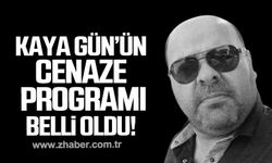 Kaya Gün'ün cenaze programı belli oldu!