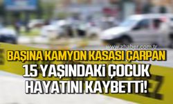 Zonguldak'ta kamyonetin kasasının çarptığı çocuk hayatını kaybetti!