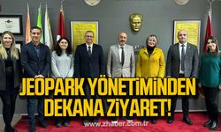 Zonguldak Kömür Jeopark yönetiminden Dekan Demir'e ziyaret!