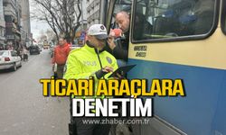 Ticari araçlara yönelik uygulama yapıldı!