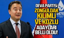 DEVA Zonguldak, Kozlu ve Kilimli adayları belli oldu!