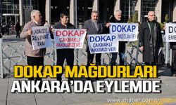 DOKAP mağdurları Ankara Adliyesi önünde buluştu