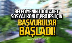 Karabük'te belediyenin 1000 adet sosyal konut projesi için başvurular başladı!