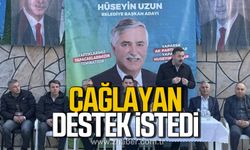 Mustafa Çağlayan Elvanpazarcık'ta partisine destek istedi