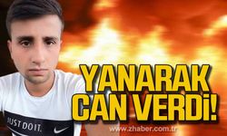 Faruk Dombay yanarak can verdi!