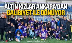 Kdz. Ereğli Belediyespor Ankara'dan galibiyetle dönüyor!
