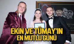 Ekin ve Tümay'ın en mutlu günü!