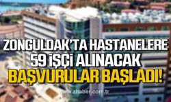 Zonguldak'ta hastanelere personel alımı için başvurular başladı!