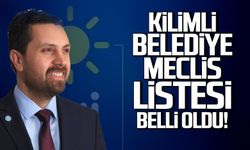 Mesut Şalvarcıoğlu'nun belediye meclis listesi belli oldu!