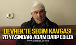 Devrek'te yaşayan Mehmet Akkaş seçim kavgasında darp edildi!
