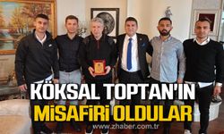 Zonguldak Ereğli Spor Köksal Toptan'ın misafiri oldu