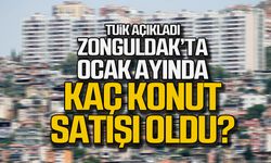 Zonguldak’ta Ocak ayında kaç konut satışı oldu?